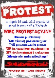 Protest pod FAP – piątek 25 maja 2012